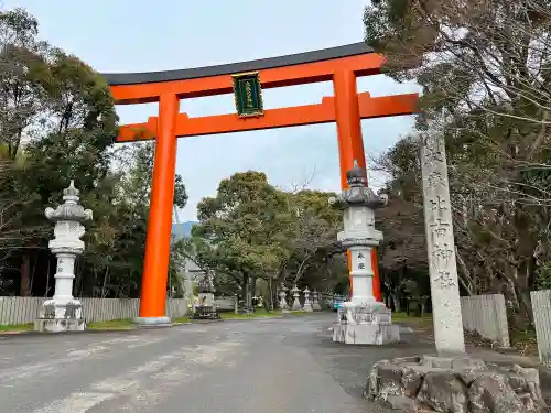 大麻比古神社の鳥居