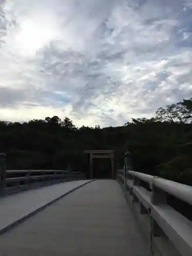 伊勢神宮内宮（皇大神宮）の鳥居