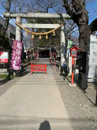 鴻神社の鳥居