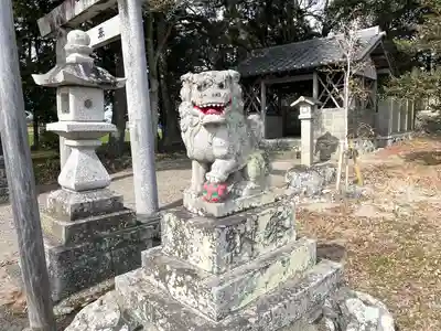 魚海神社の狛犬