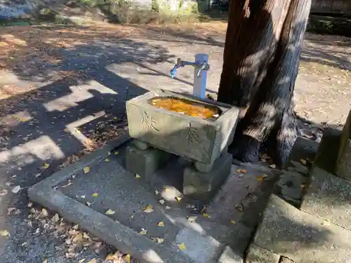 十二所神社の手水舎