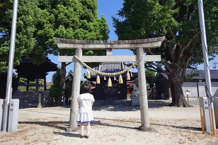 飛鳥神社の鳥居