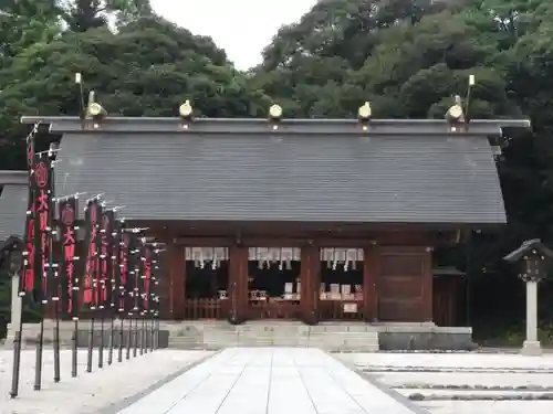 松江護國神社の本殿・本堂