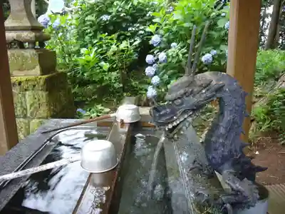 磯山神社の手水舎
