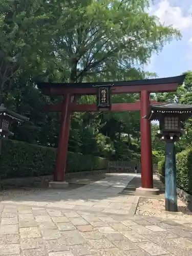 根津神社の鳥居