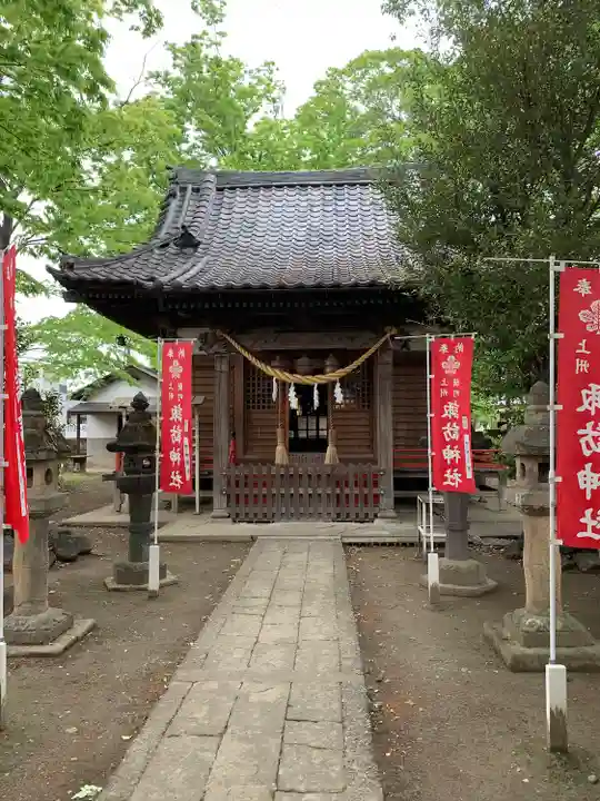 新町諏訪神社の本殿・本堂
