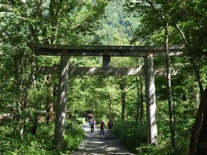 穂高神社奥宮(長野県)