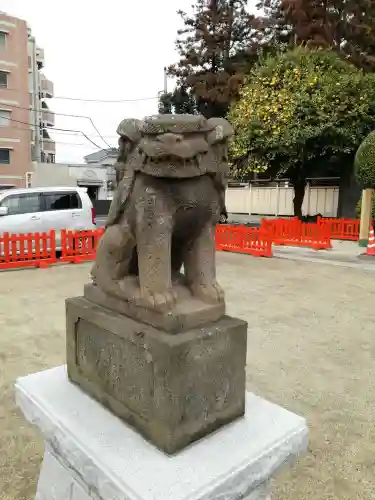 高靇神社の狛犬