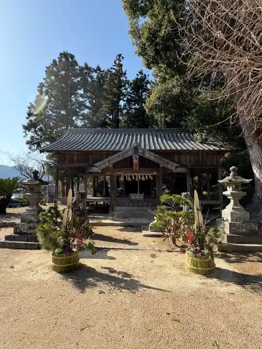 天満宮の本殿・本堂