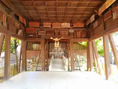 八劔社(安松八劔社)の本殿・本堂