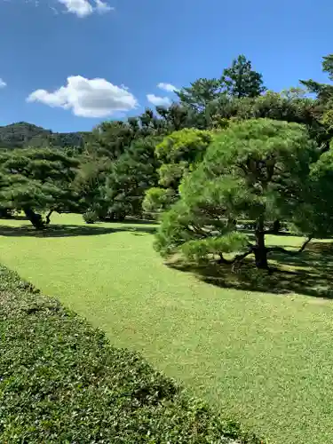 伊勢神宮内宮（皇大神宮）の庭園