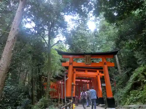 伏見稲荷大社御旅所の鳥居