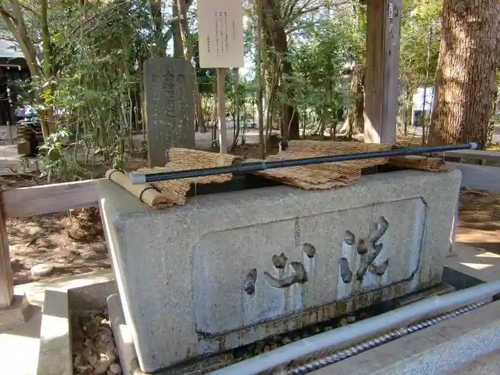 常磐神社の手水舎