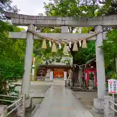 新田神社の鳥居