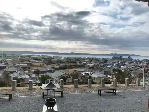 那古寺の景色