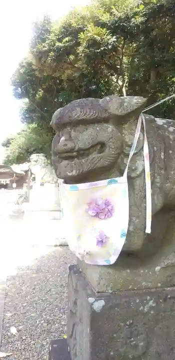 菊田神社の狛犬