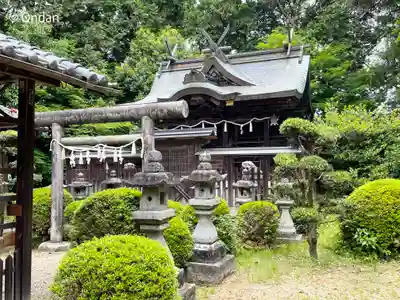 治田神社の本殿・本堂