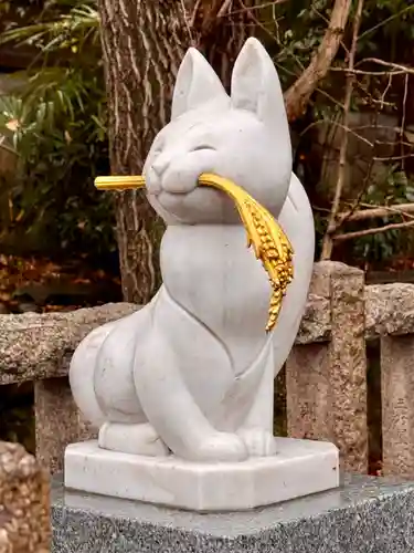 堤治神社の狛犬