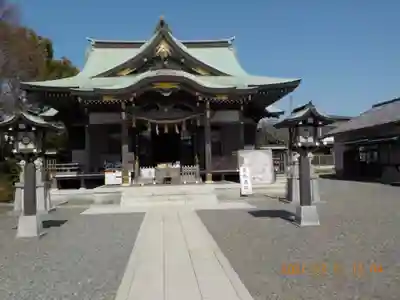 龍口明神社の本殿・本堂
