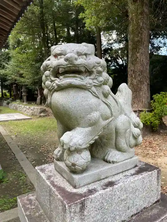 御霊神社の狛犬