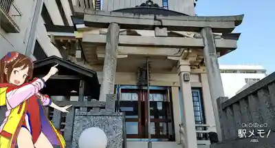 車町稲荷神社の鳥居