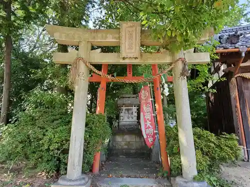 岩岡神社の鳥居