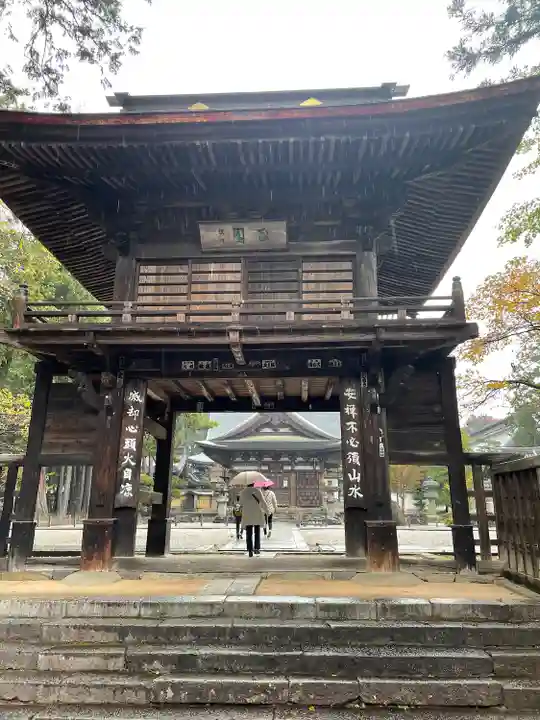 恵林寺の山門・神門