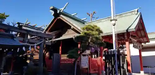 葛飾氷川神社の本殿・本堂