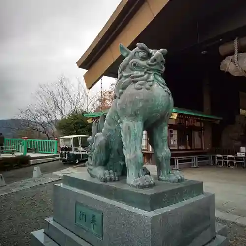 常陸国出雲大社の狛犬