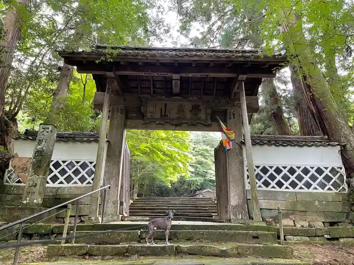 永明寺の山門・神門