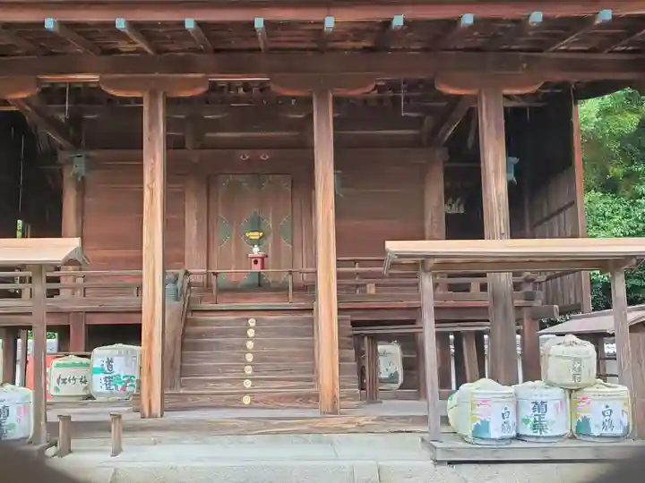 大宝神社の本殿・本堂