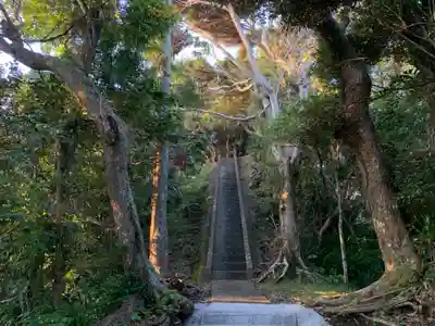 吾妻神社の自然