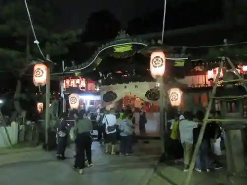 杭全神社の本殿