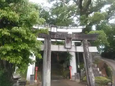 恵蘇八幡宮の鳥居