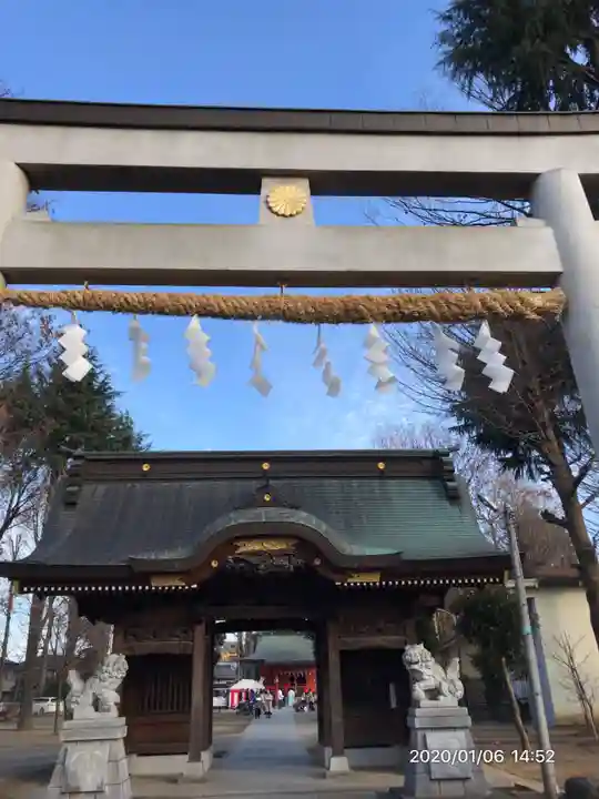 小野神社の山門・神門