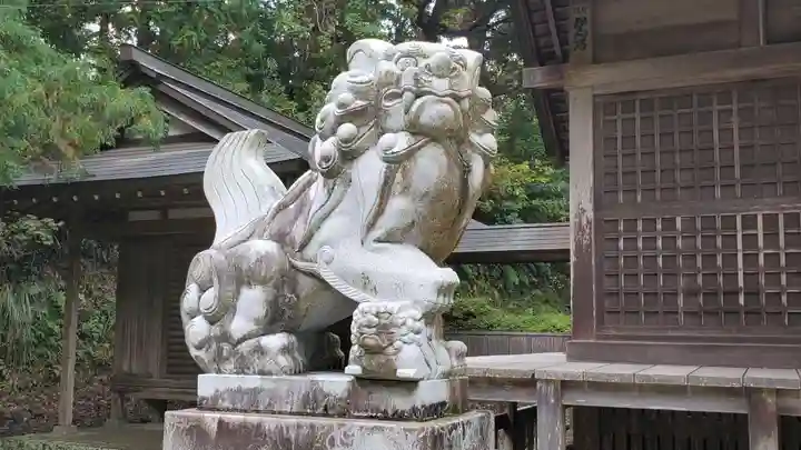 莫越山神社の狛犬