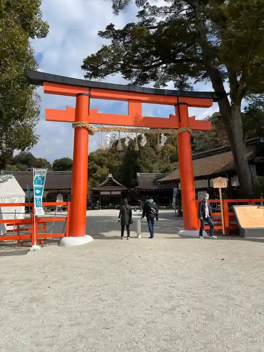 賀茂別雷神社(上賀茂神社)の鳥居