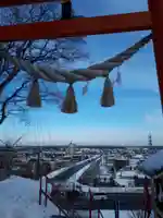 星置神社の景色