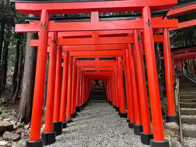 二川伏見稲荷の鳥居