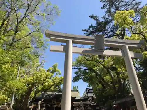 石切劔箭神社の鳥居