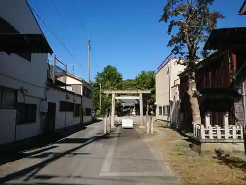 神明社（湊神明社）の鳥居