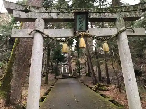 襏枳神社(橘枳神社)の鳥居