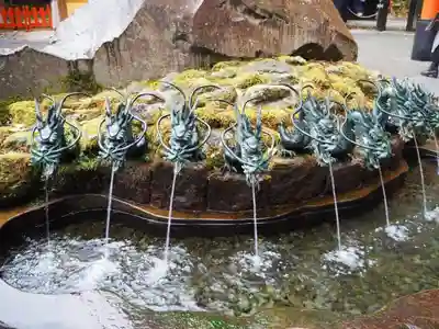 箱根神社の手水舎