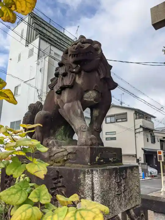安井金比羅宮の狛犬