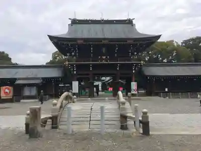 真清田神社の山門・神門