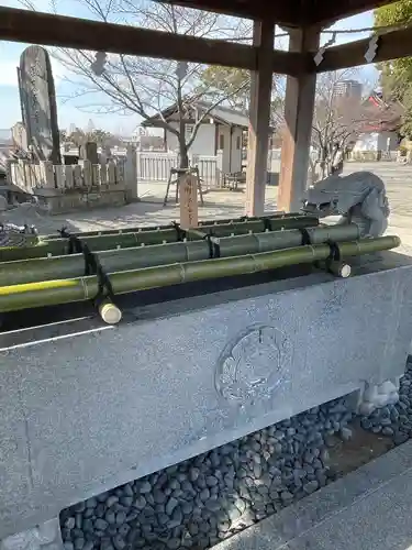 成田山大阪別院　明王院の手水舎