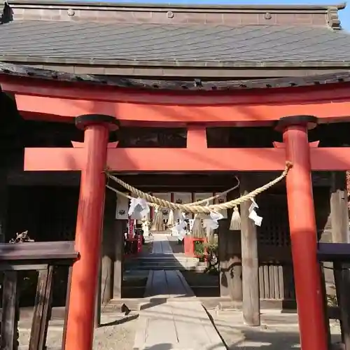 小田八幡宮の鳥居