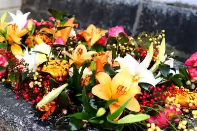 三津厳島神社の手水舎