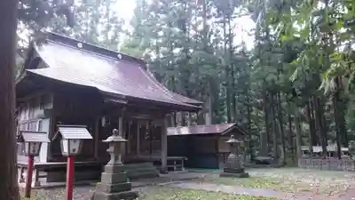 湯野上温泉神社の本殿・本堂