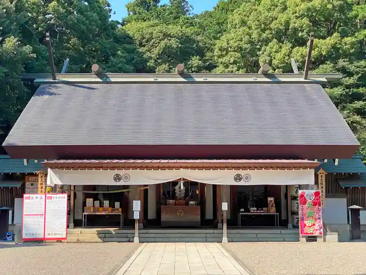 常磐神社の本殿・本堂